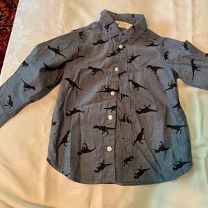 H&M Dino Button down
